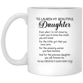 113-0082978-0750675 via LAUREN XP8434 11oz White Mug