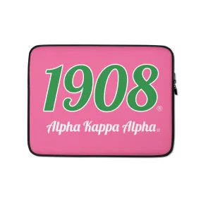 1908 Pink Laptop Sleeve