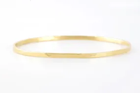 7.25" 20k Yellow Gold Bangle Bracelet (13.56g.)