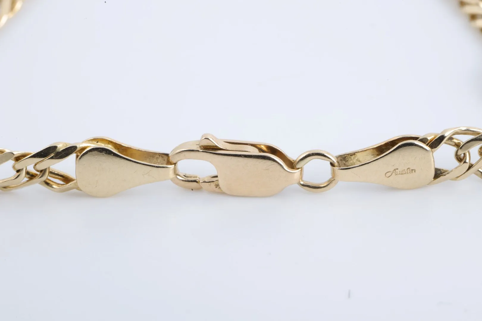 8" 14k Yellow Gold Chain Bracelet (6.96g.)