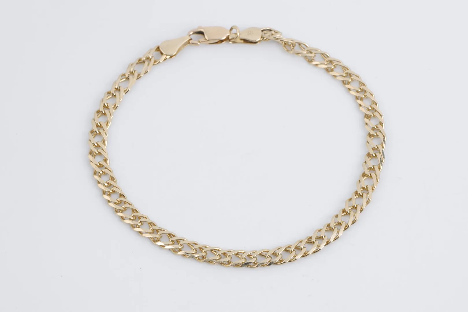 8" 14k Yellow Gold Chain Bracelet (6.96g.)