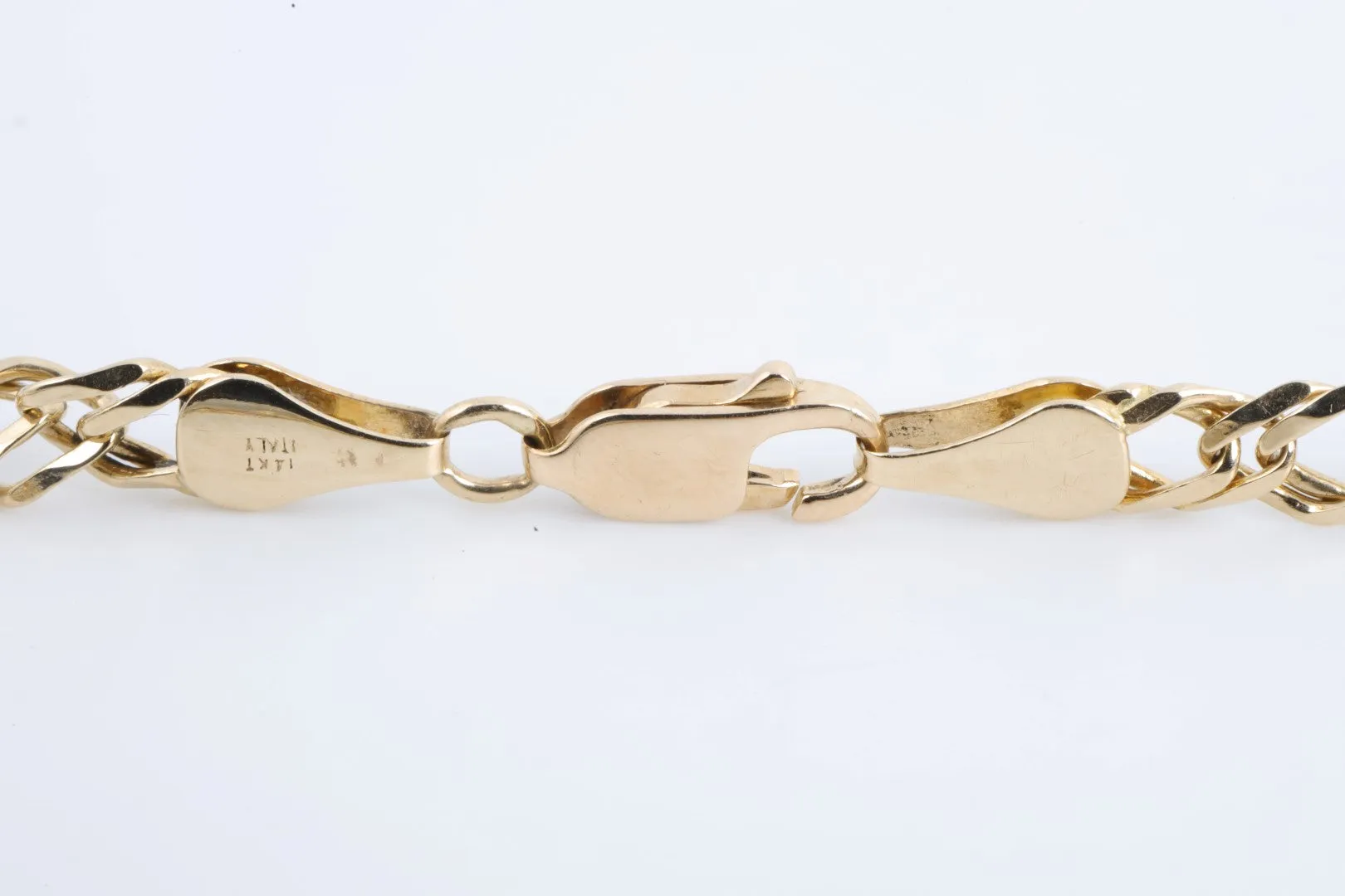 8" 14k Yellow Gold Chain Bracelet (6.96g.)