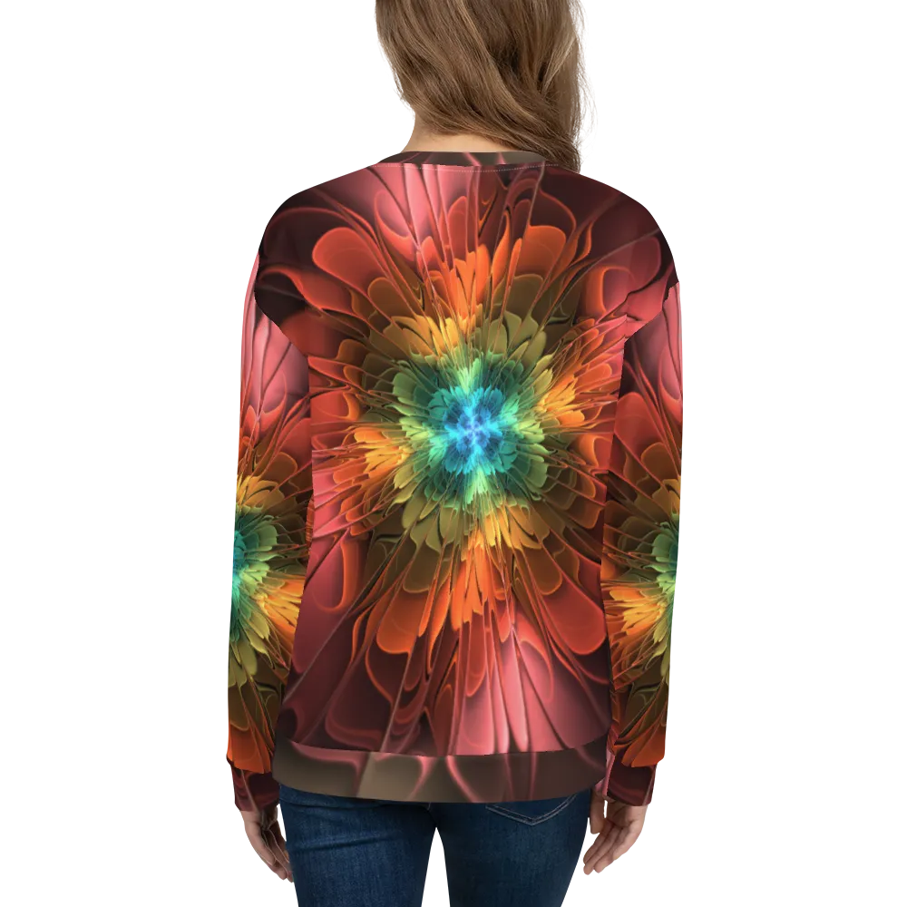 Abstract Flower 03 Unisex Sweatshirt