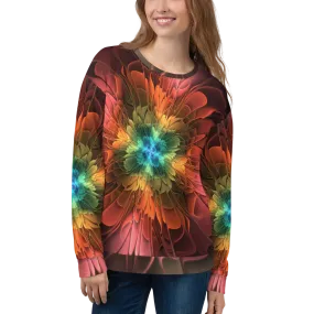 Abstract Flower 03 Unisex Sweatshirt