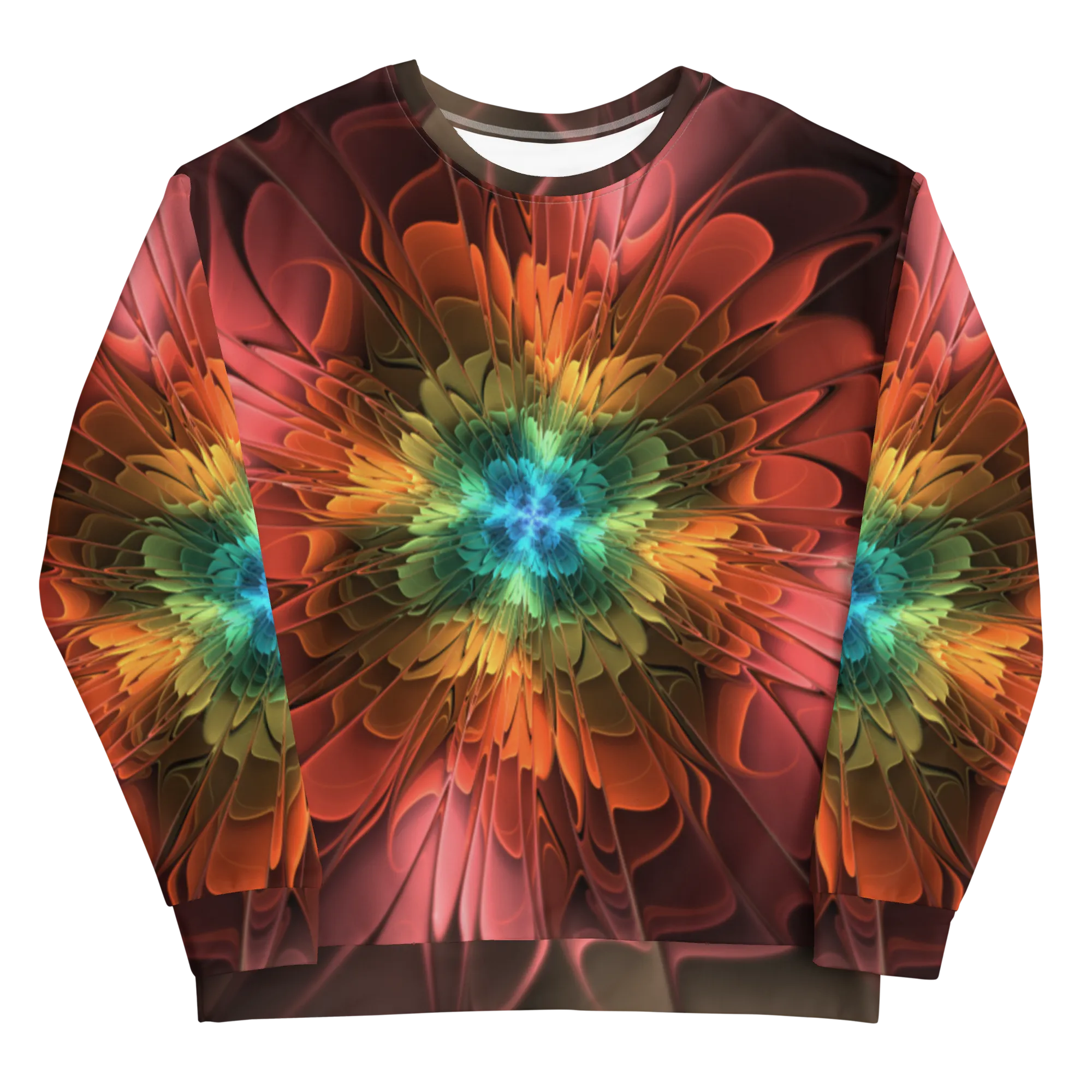 Abstract Flower 03 Unisex Sweatshirt