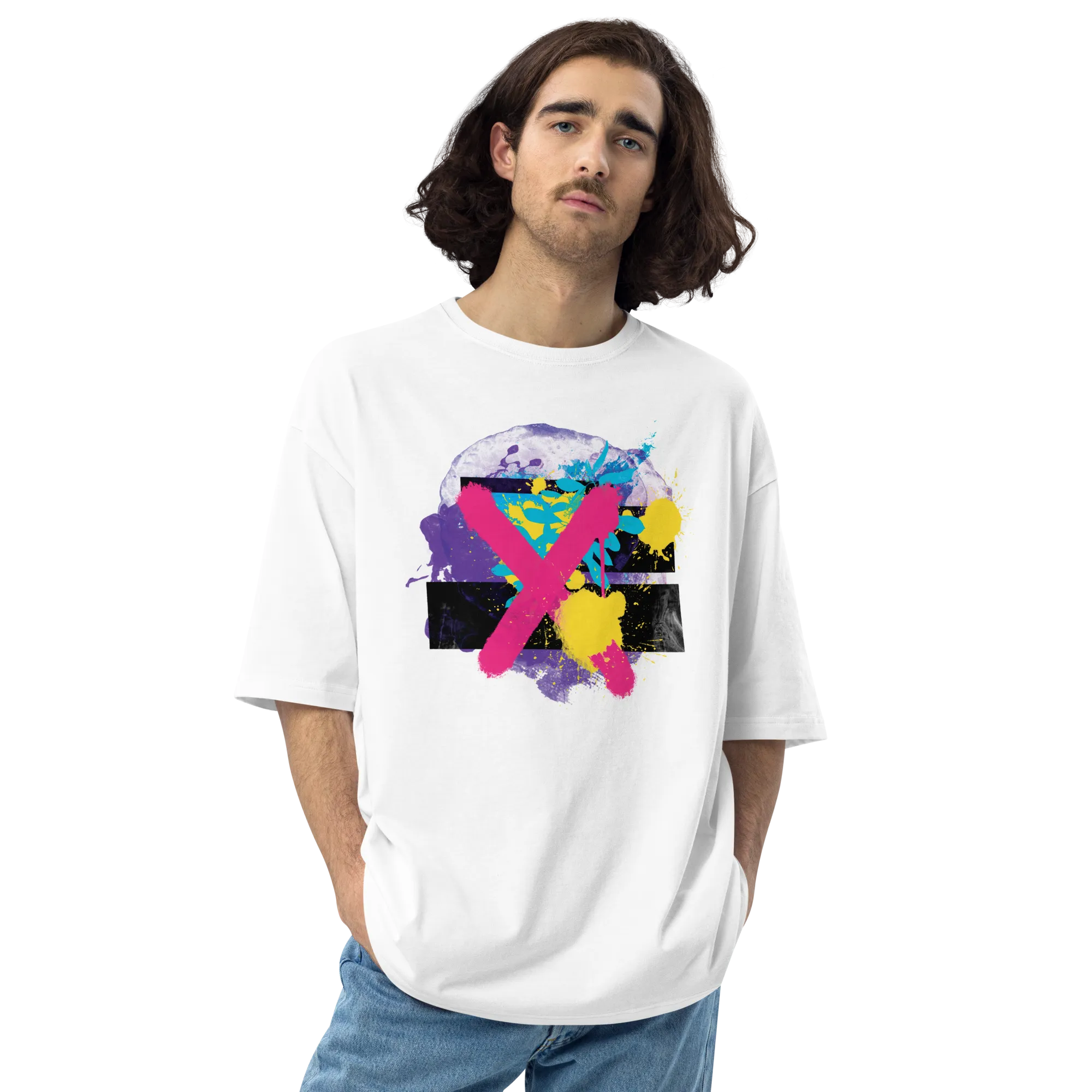 Abstract Series 01 Unisex Oversized T-Shirt