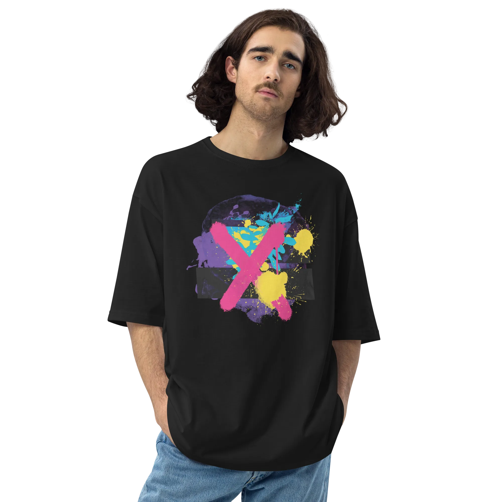 Abstract Series 01 Unisex Oversized T-Shirt