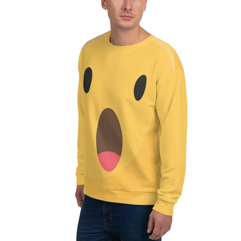 Amazed "Emoji" Unisex Sweatshirt