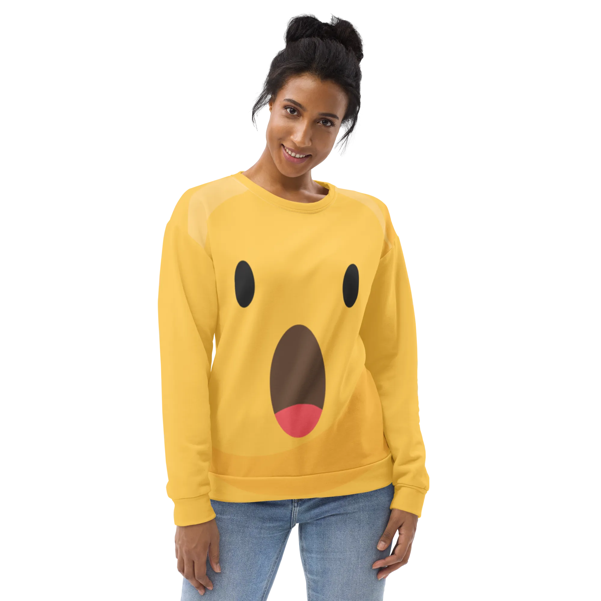 Amazed "Emoji" Unisex Sweatshirt