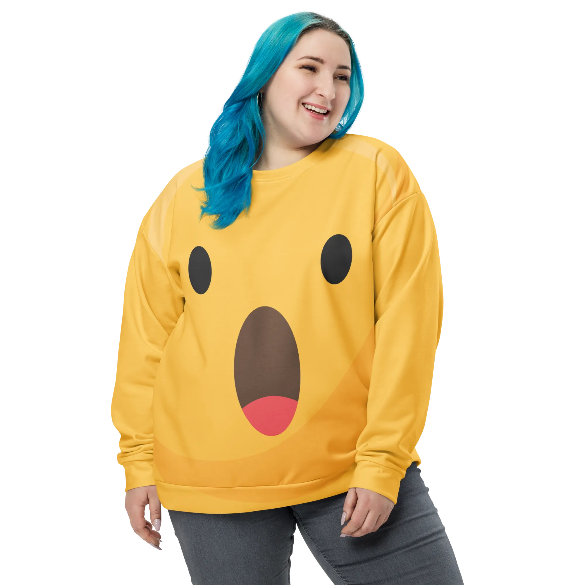 Amazed "Emoji" Unisex Sweatshirt