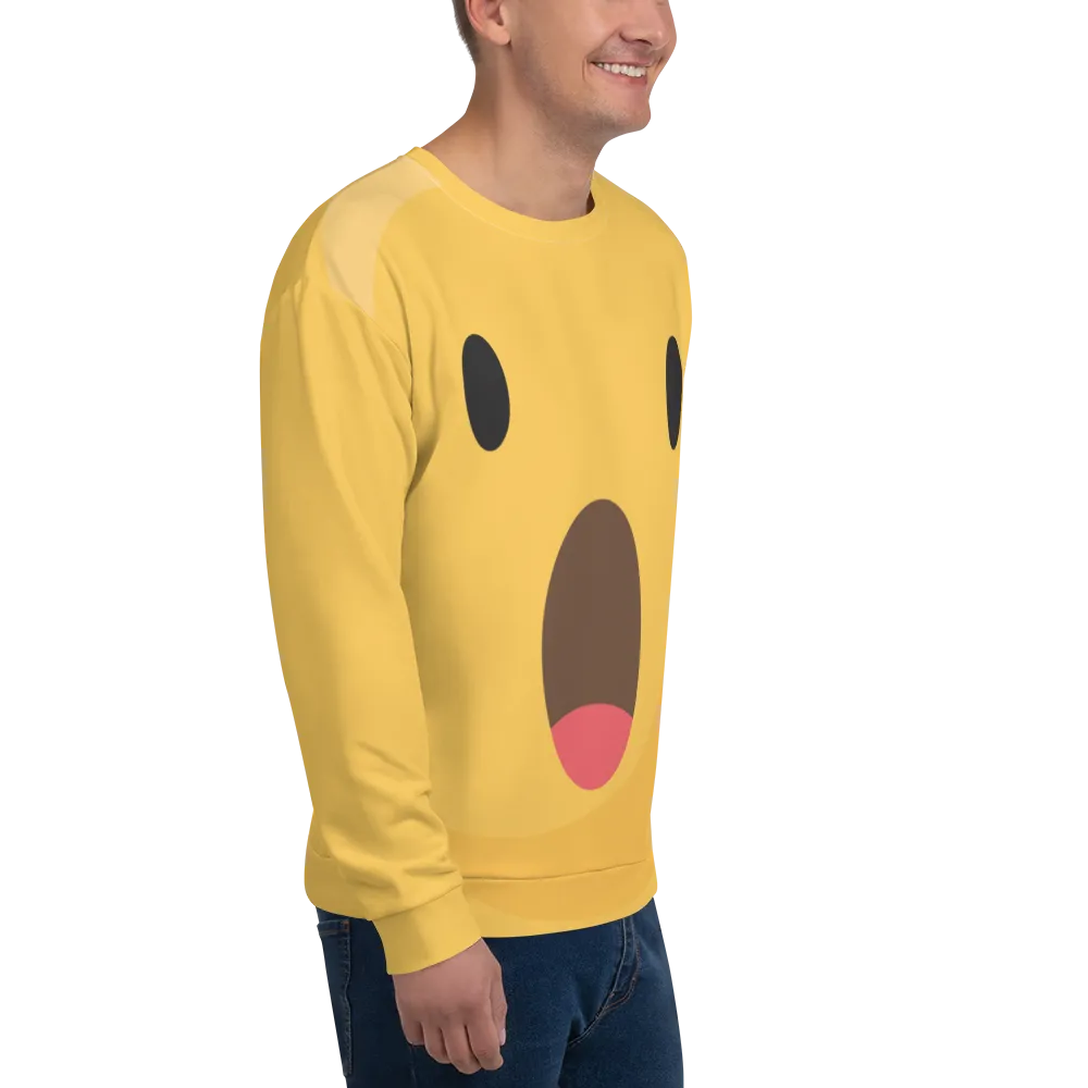 Amazed "Emoji" Unisex Sweatshirt