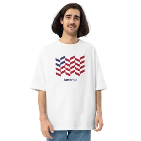 America "Barley" Unisex Oversized T-Shirt