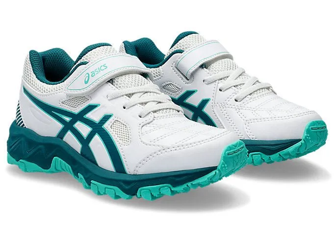 ASICS JUNIOR GEL TRIGGER WHITE/TEAL