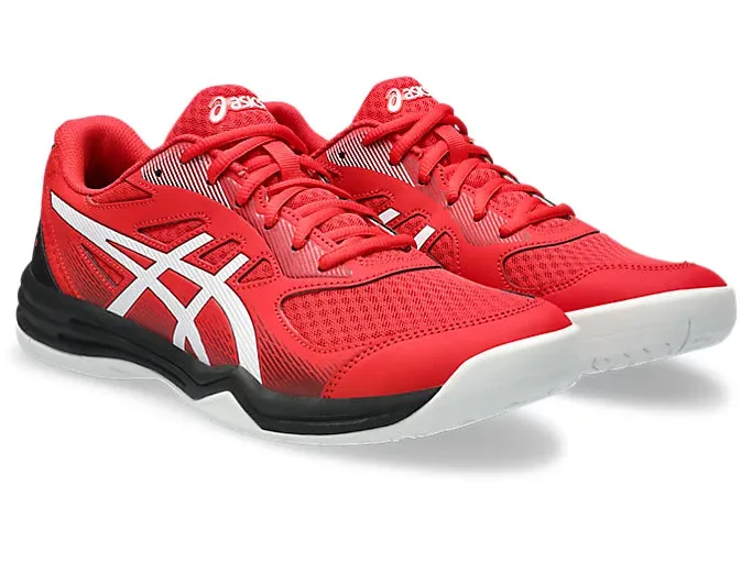 Asics Upcourt 5 Badminton Shoes - Classic Red/Beet Juice