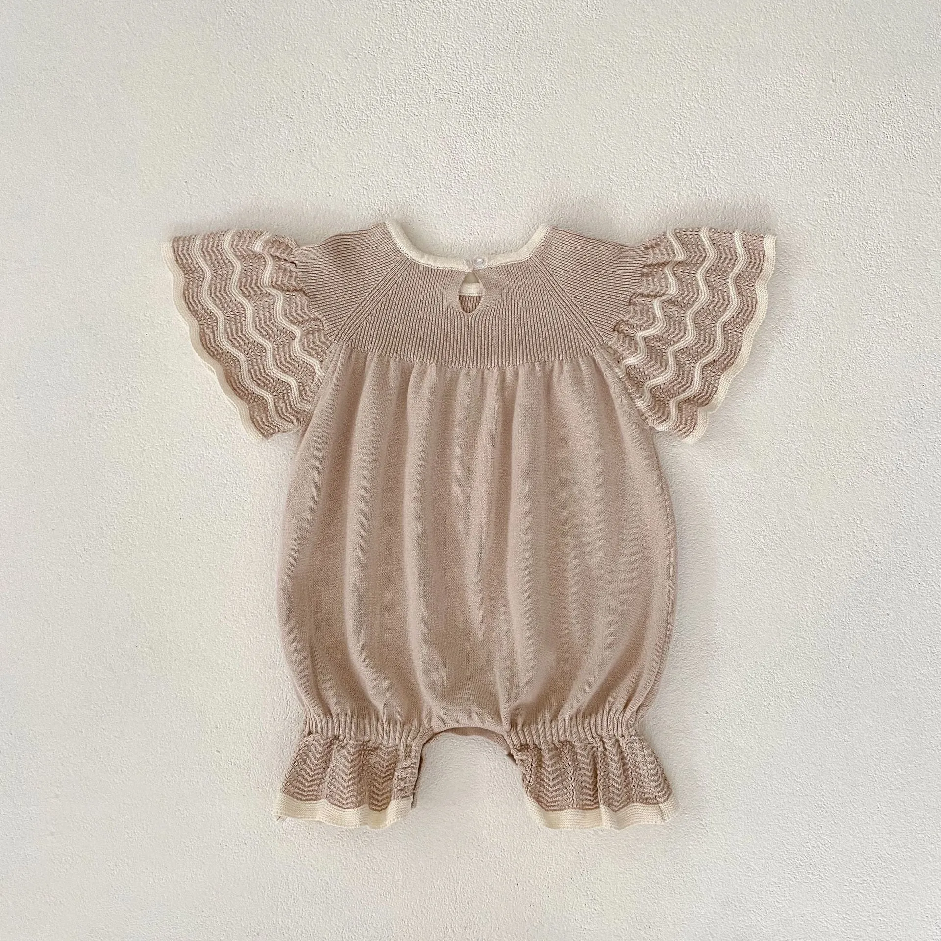 Baby Girls Solid Color Rompers Wholesale 230828368