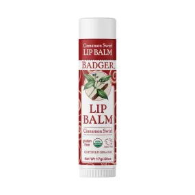 Badger Holiday Jumbo Lip Balm - Cinnamon Swirl