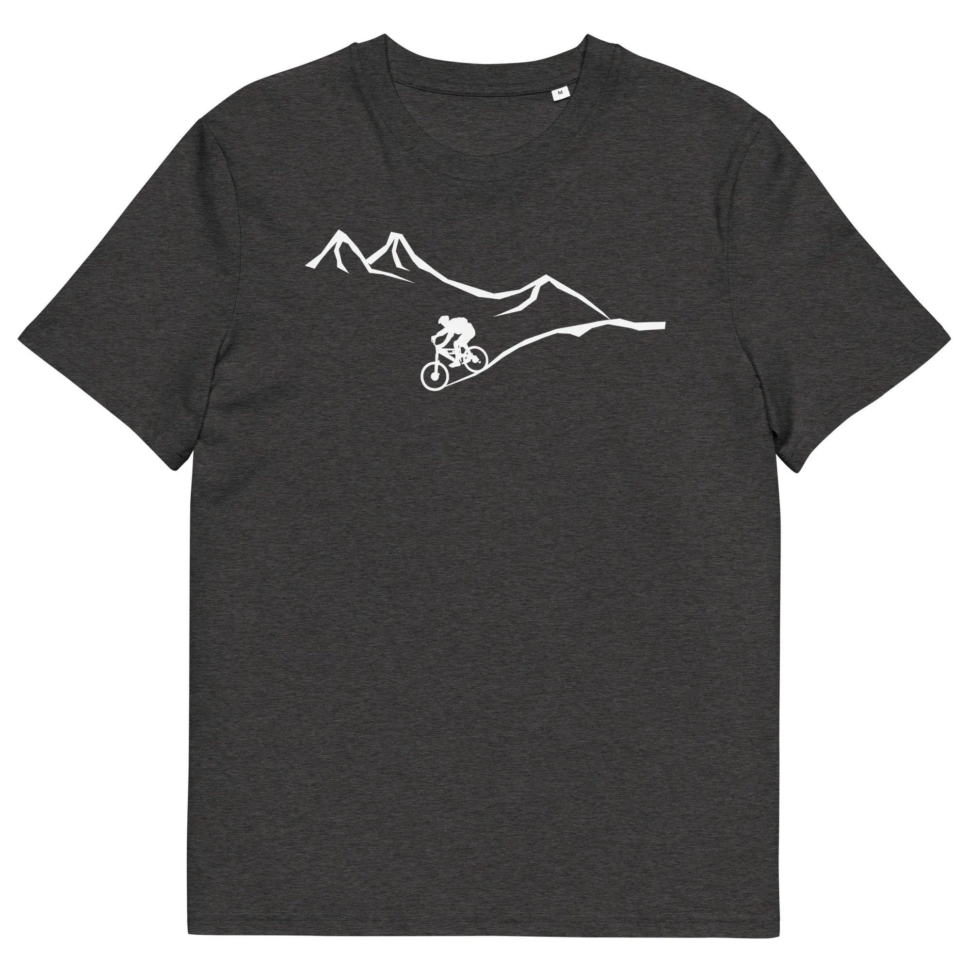 Berge - Kurve Linie - Radfahren -   - Unisex Organic Cotton T-Shirt | Stanley/Stella STTU755