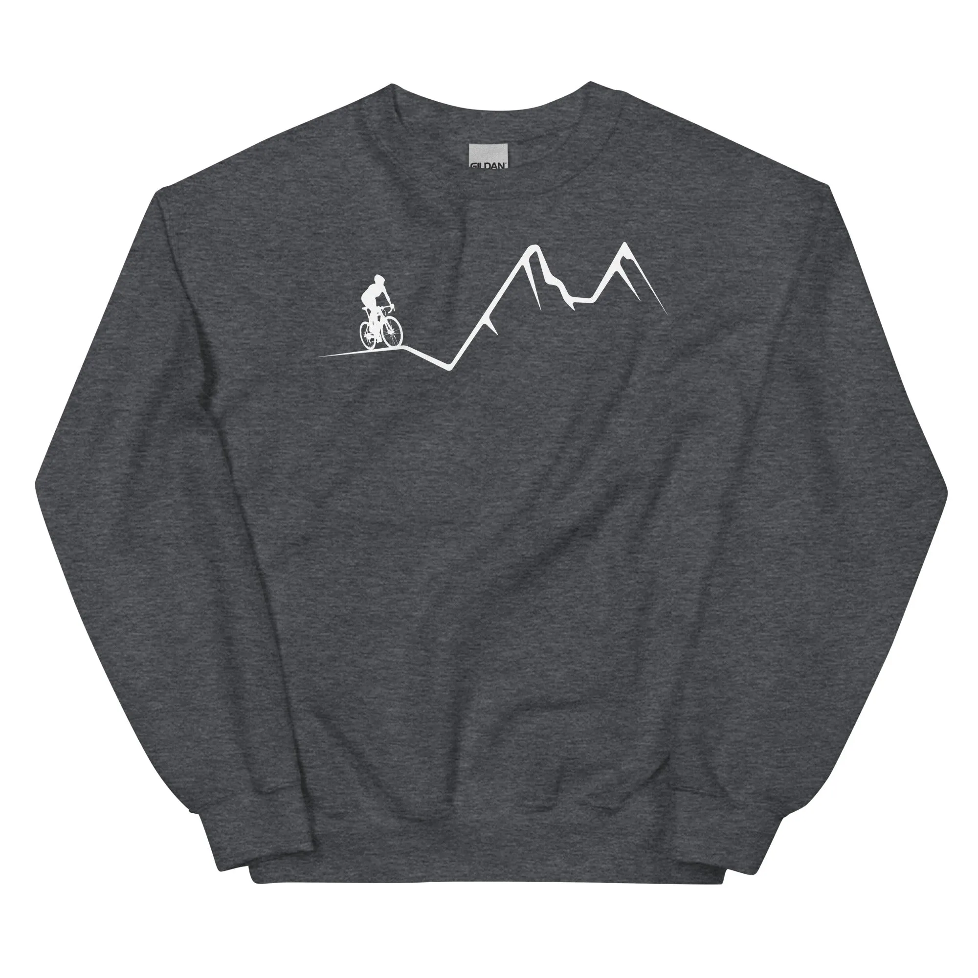 Berge_-_Radfahren_-_(F)_(16) - Unisex Crew Neck Sweatshirt | Gildan 18000