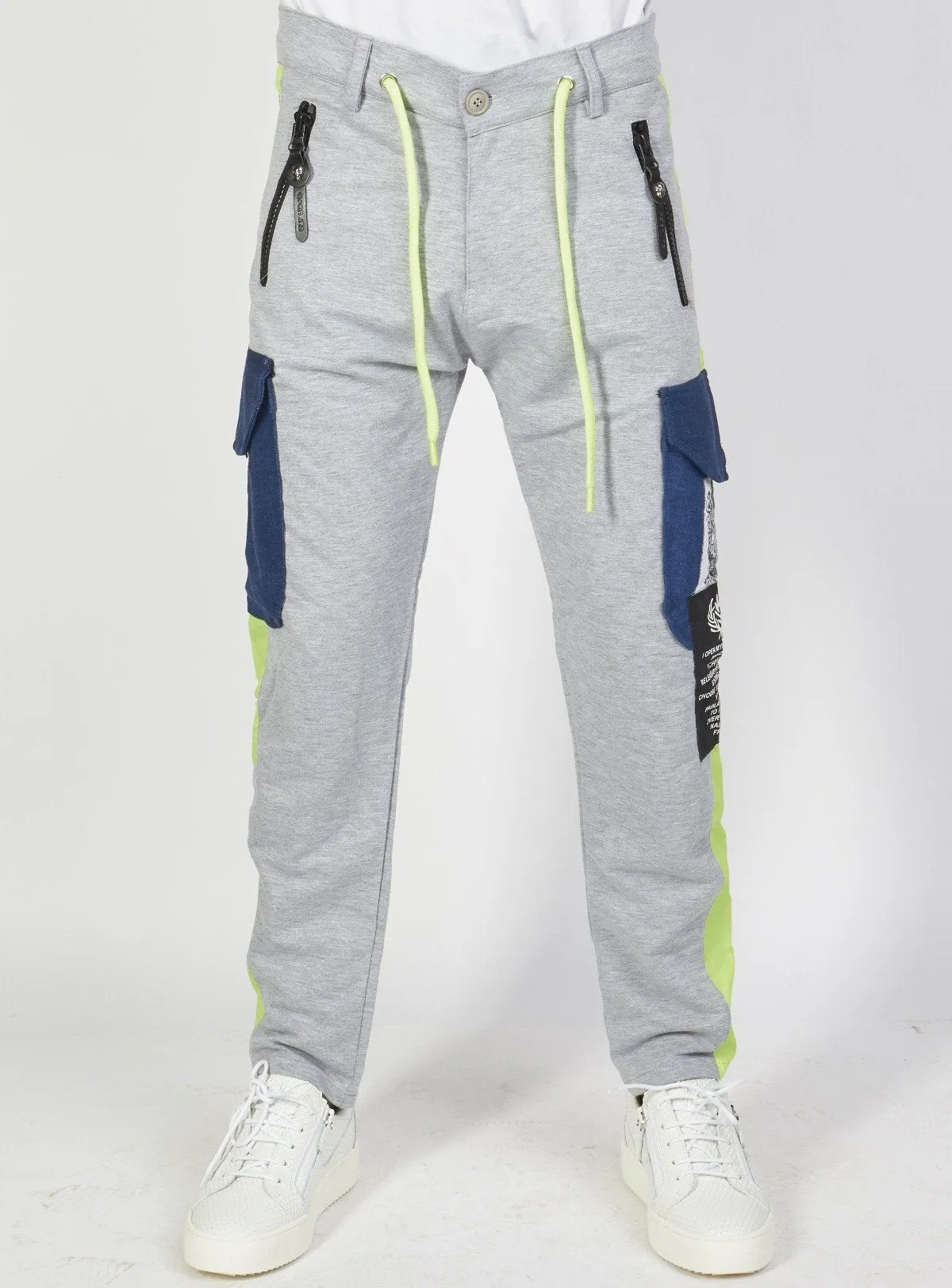 Buyer's Choice Pants - Article - Grey/Neon - 9133