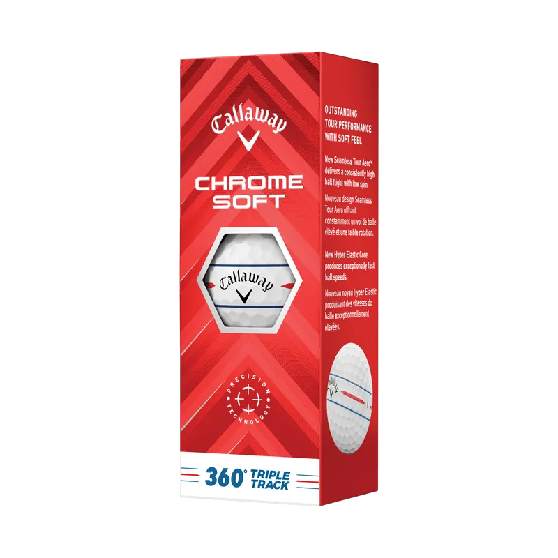 Callaway Chrome Soft 360 Triple Track Dozen