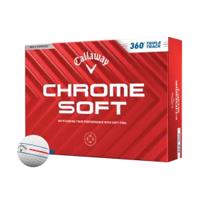 Callaway Chrome Soft 360 Triple Track Dozen