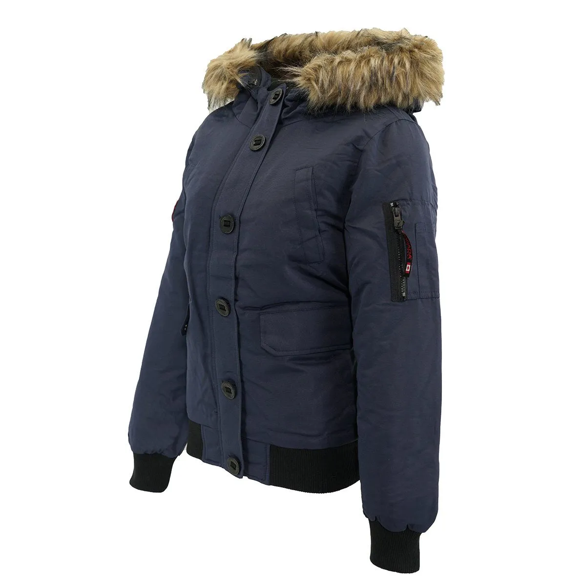 Canada Weather Gear Women's Rib Bottom Parka