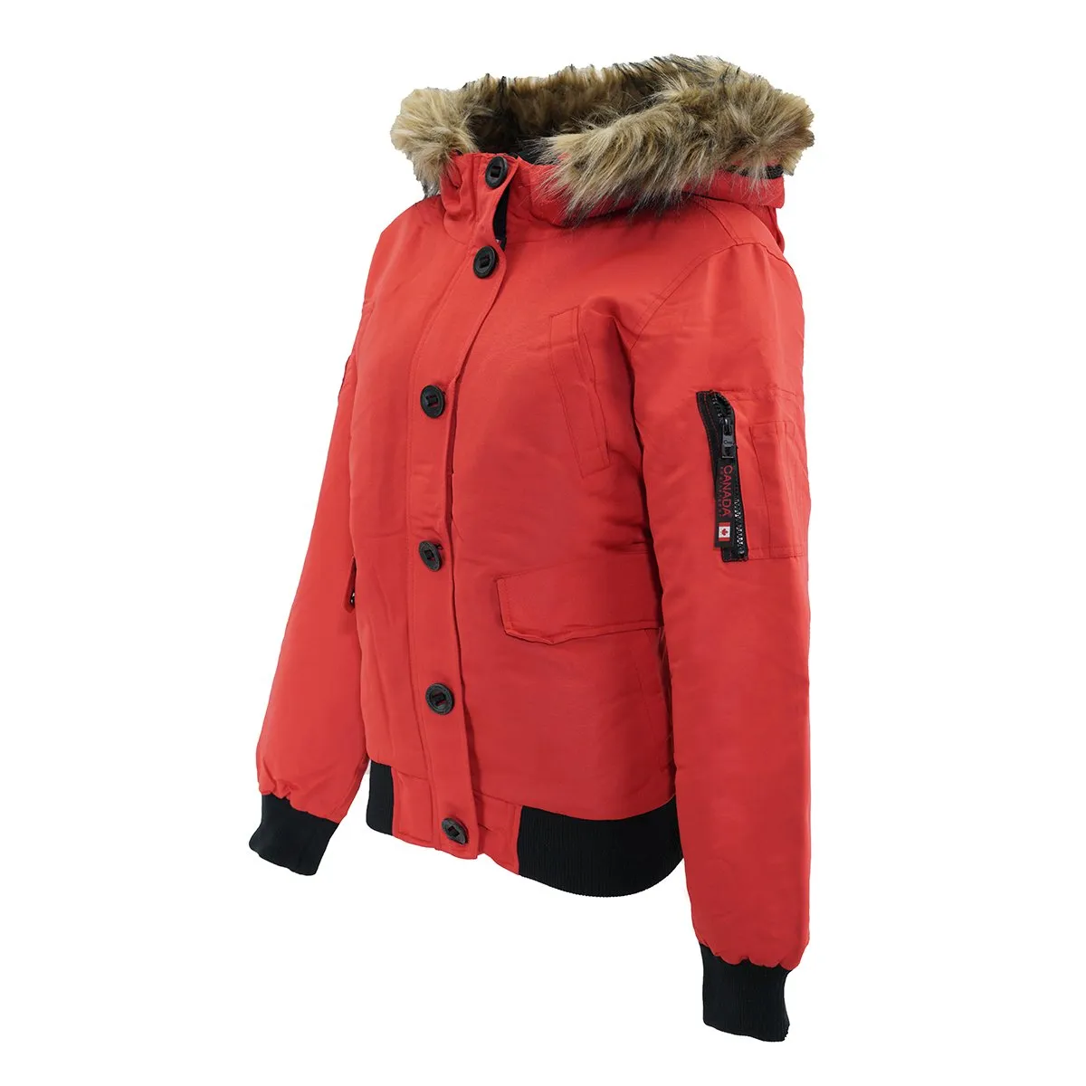 Canada Weather Gear Women's Rib Bottom Parka