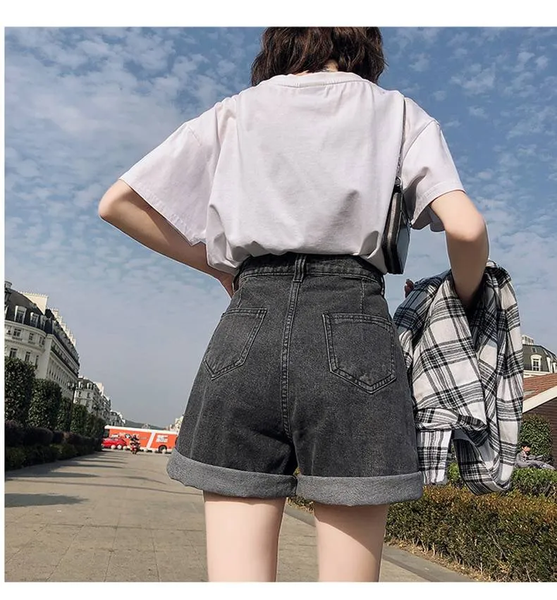 Classic Harajuku Jean Shorts