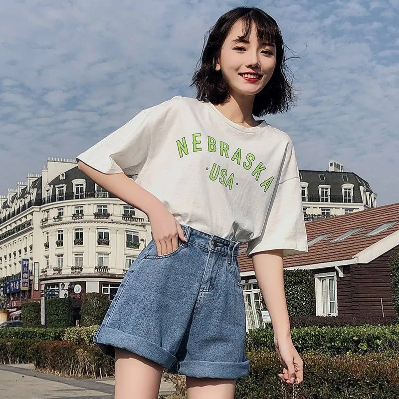 Classic Harajuku Jean Shorts