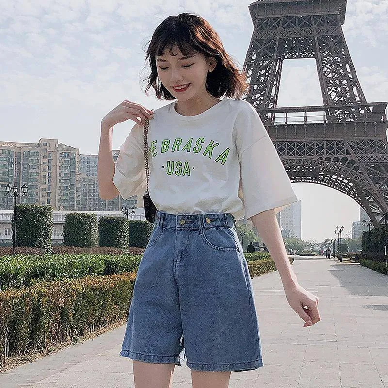 Classic Harajuku Jean Shorts