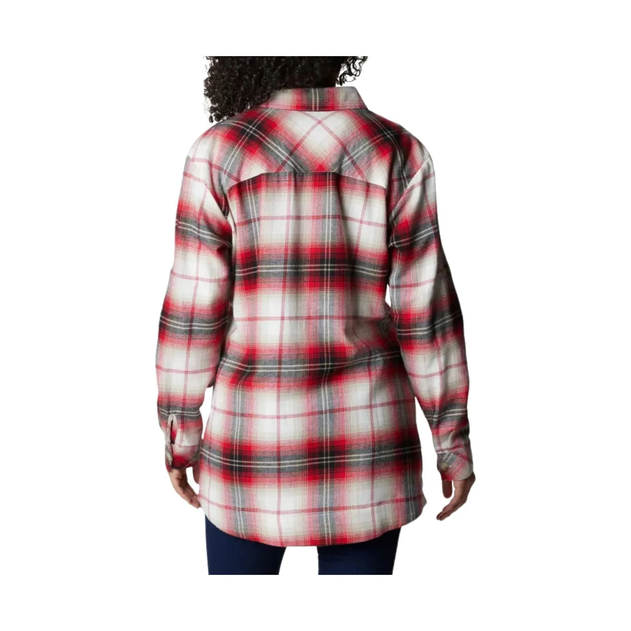 Columbia Women's Holly Hideaway Flannel Shirt - Chalk Ombre