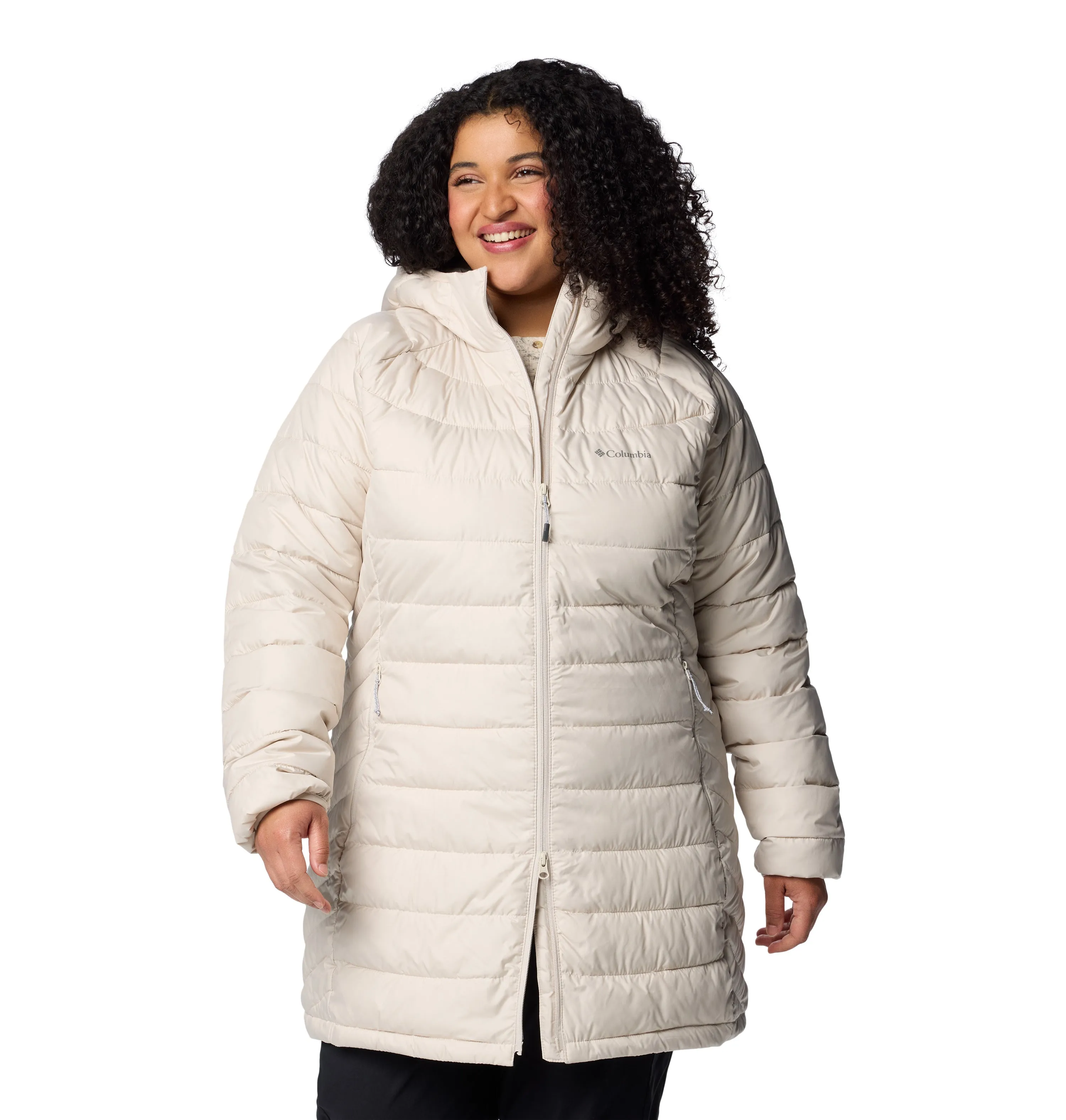 Columbia Women's Powder Lite II Mid Insulated Parka (Dark Stone)