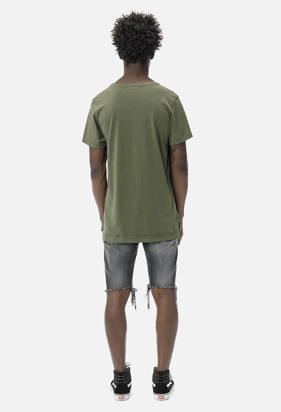 Cotton Mercer Tee / Army