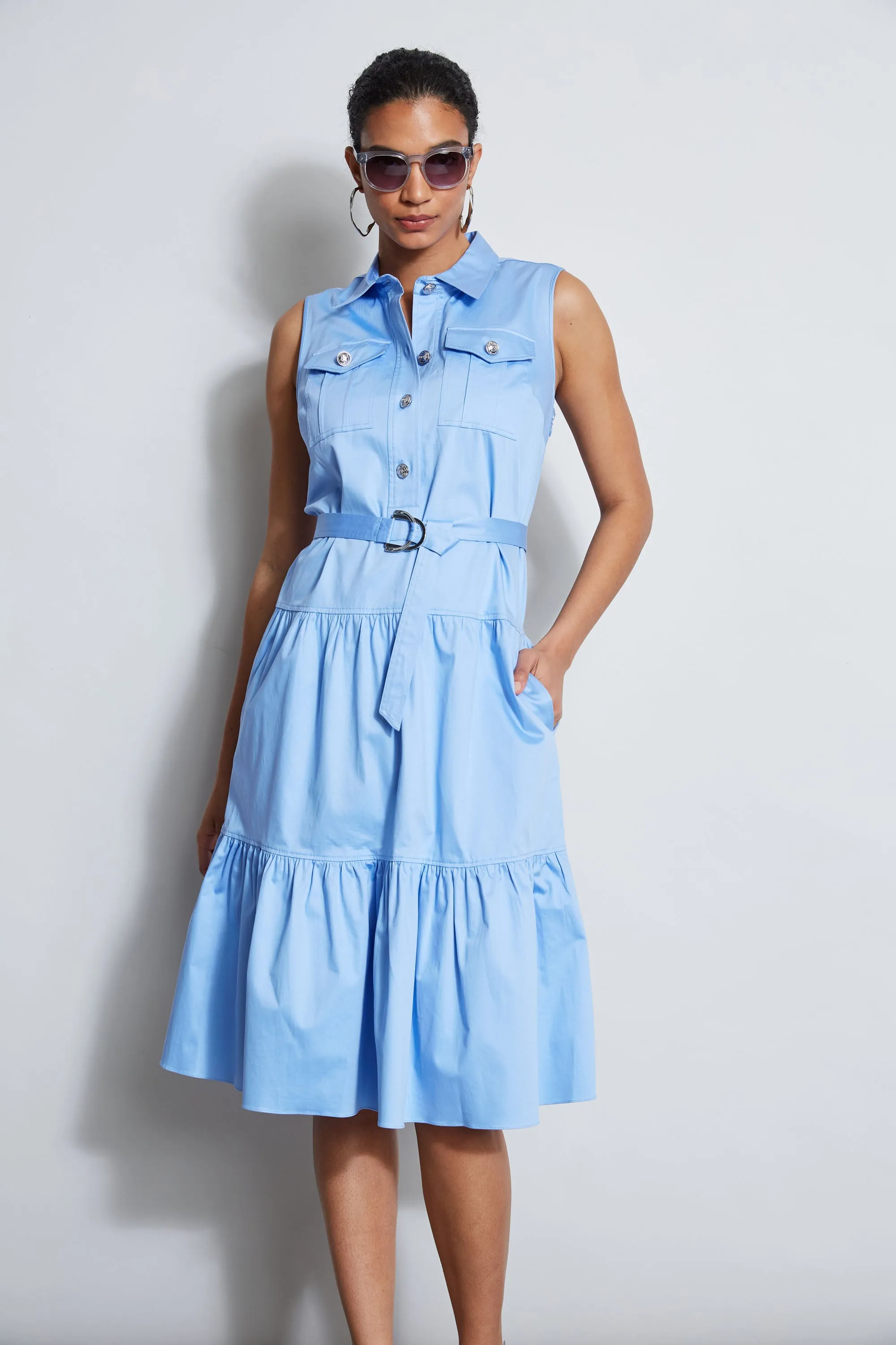 Cotton Utility Dress