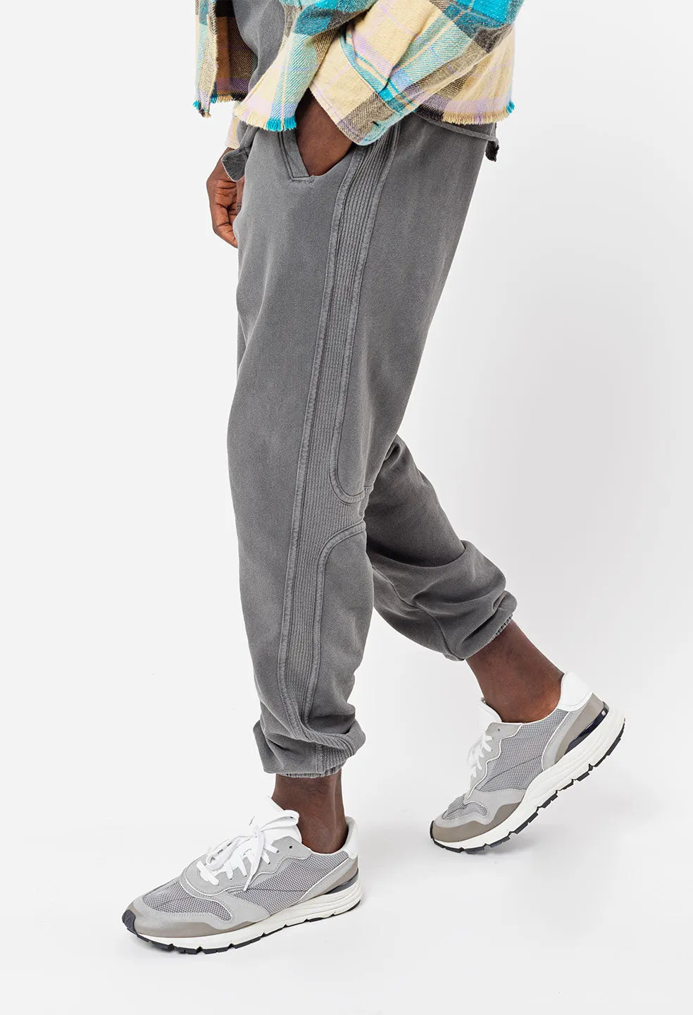 Cross Thermal Sweatpants / Washed Black