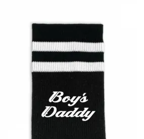 Custom Design Striped Crew Socks - Large