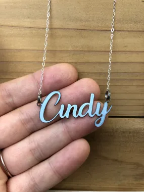 Custom name necklace