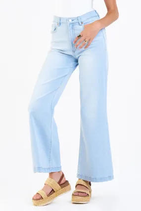 Dear John Fiona Super High Rise Wide Leg Jeans