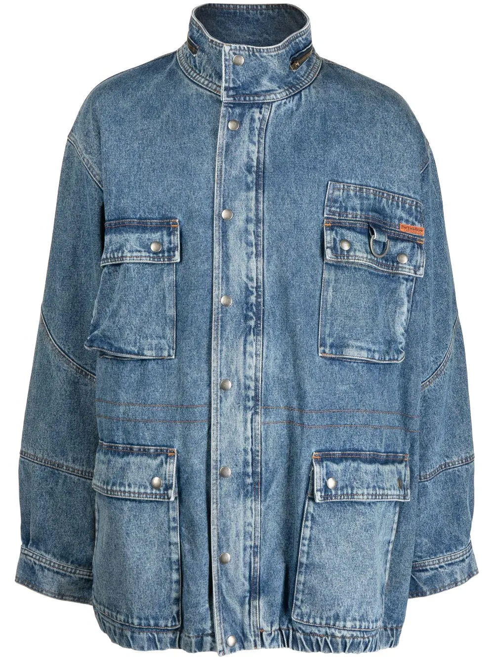 DENIM PARKA JACKET