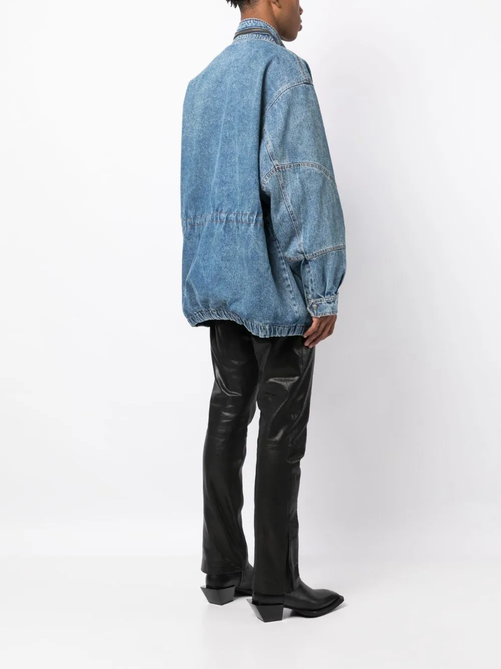 DENIM PARKA JACKET