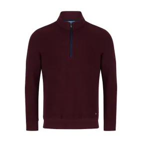 DG Drifter 1/2 Zip - Dark Red