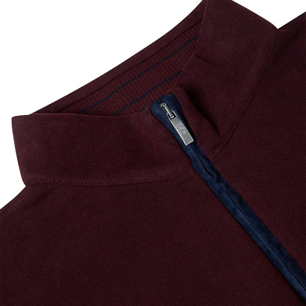 DG Drifter 1/2 Zip - Dark Red