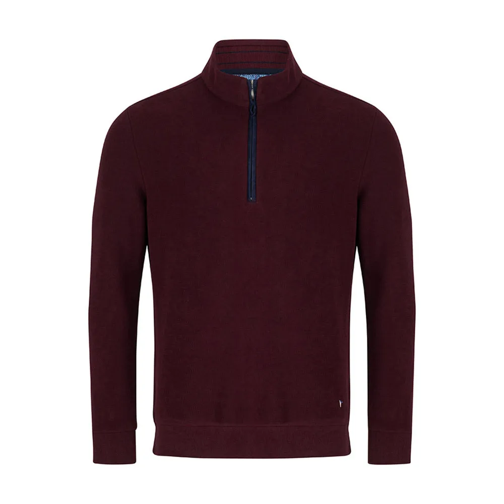 DG Drifter 1/2 Zip - Dark Red