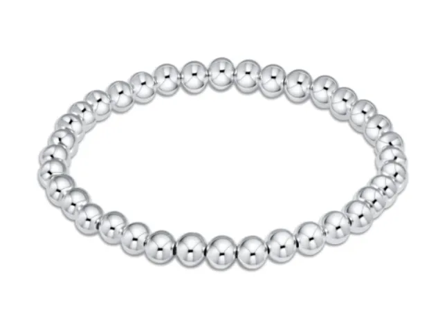 E Newton Classic Sterling Bead Bracelet