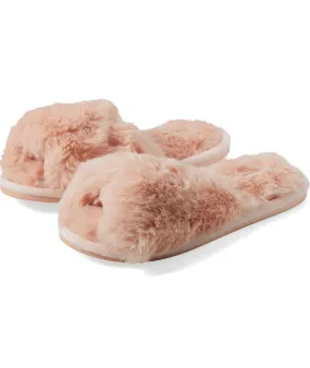 Eberjey Women Plush Slippers Rose Cloud