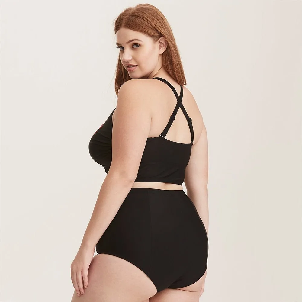 Ella Plus Size Zweiteiler