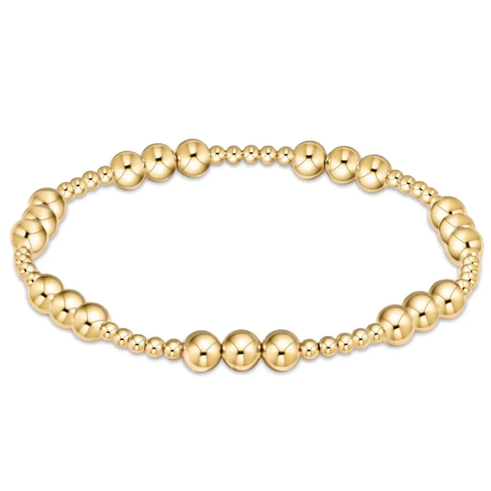 ENewton 5mm Joy Classic Gold Bracelet