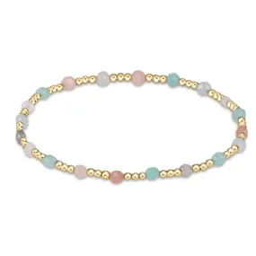 ENewton Hot Mess 3mm Gemstone Gold Sincerity Bracelet