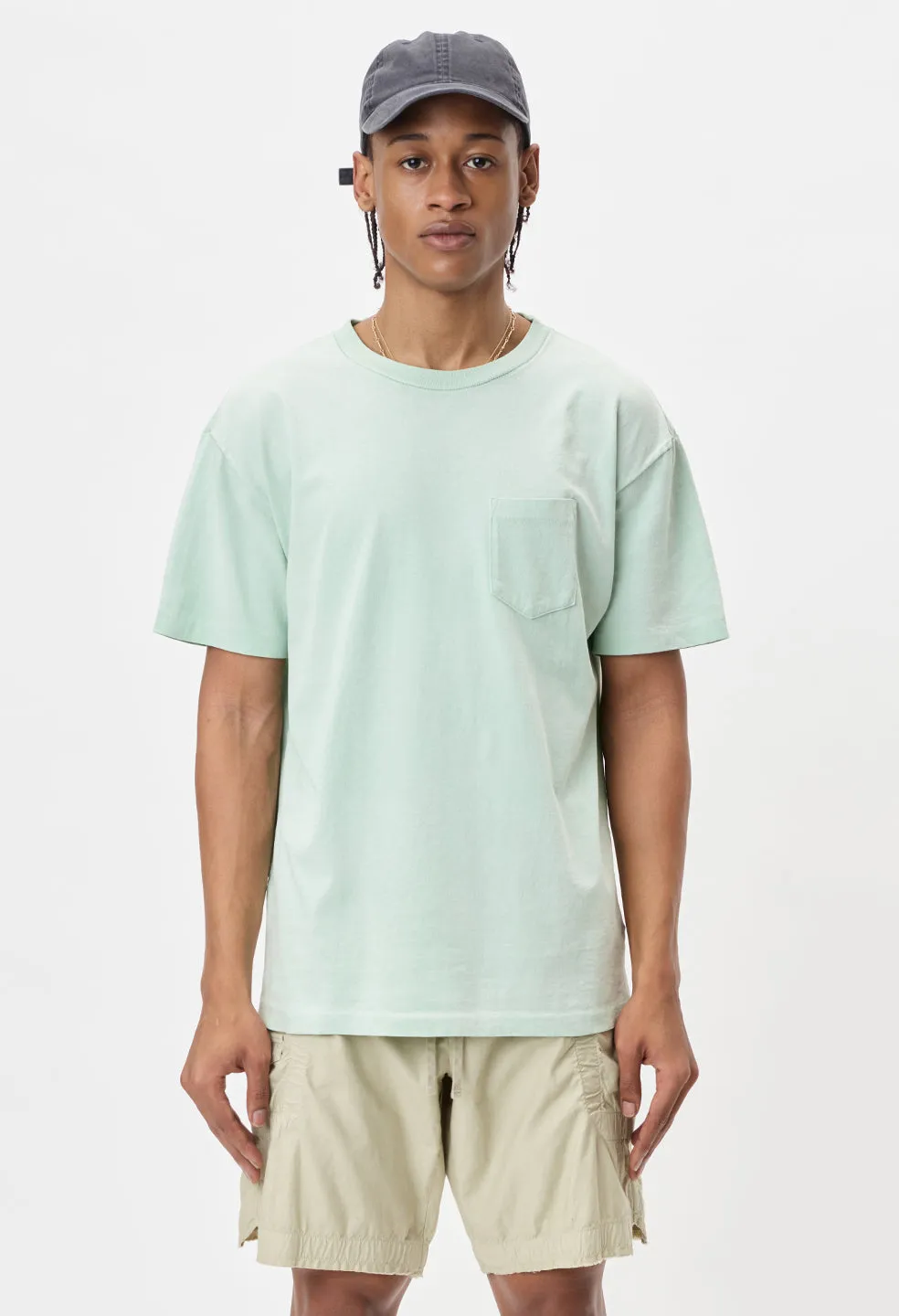 Exposure Lucky Pocket Tee / Sea Foam