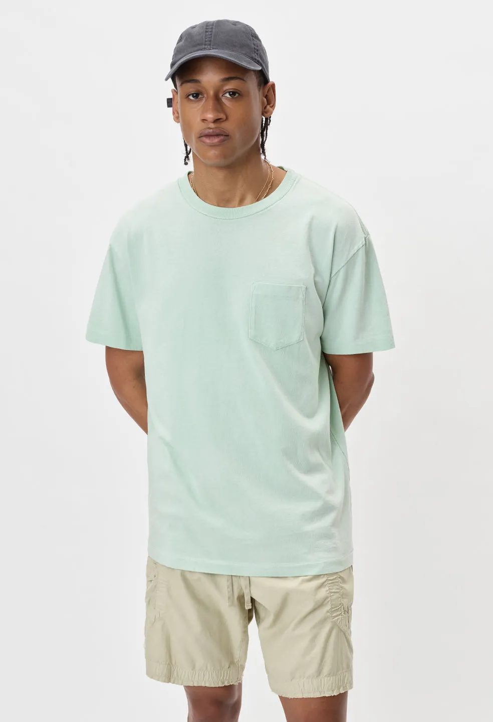 Exposure Lucky Pocket Tee / Sea Foam